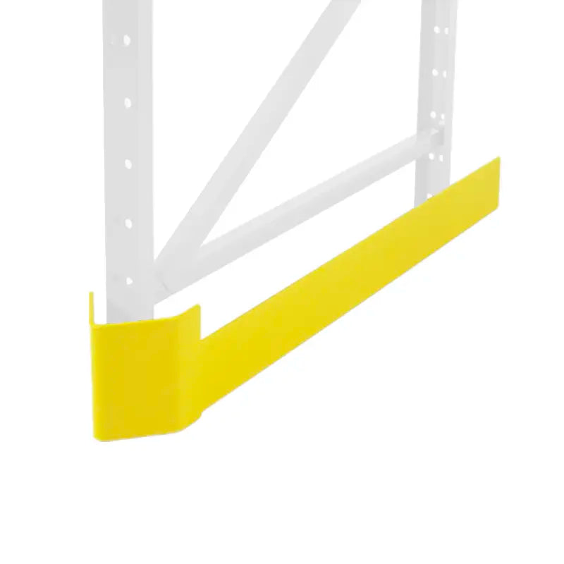 Heavy-Duty Pallet Rack Colum Protector, 46" Left Side Guard