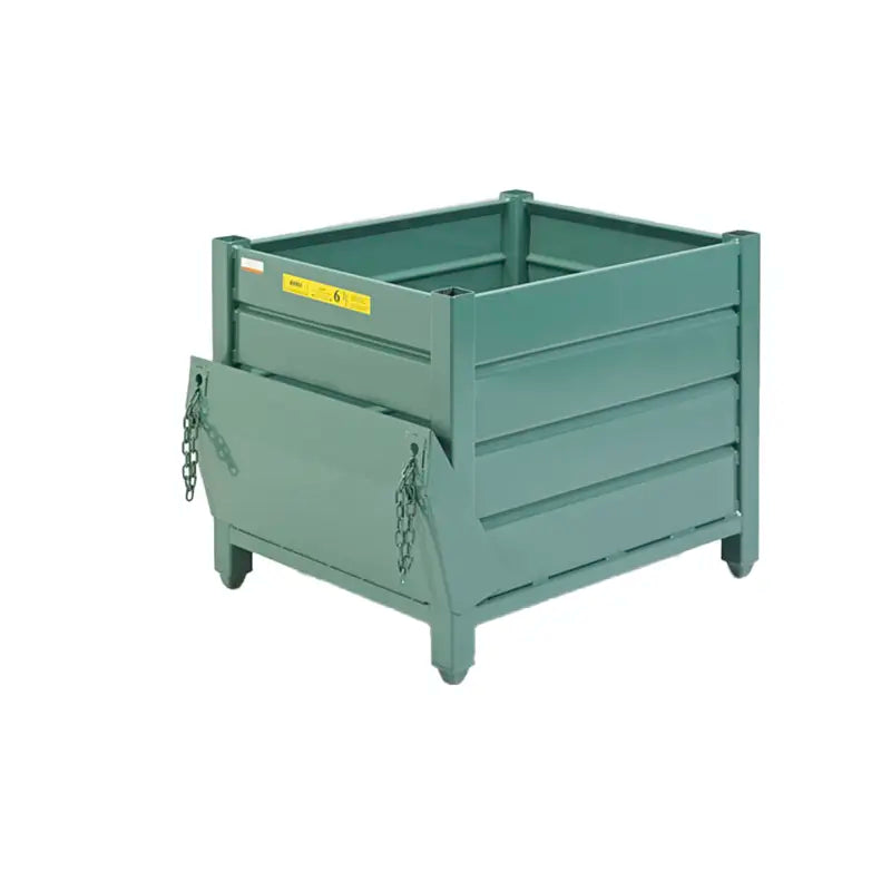 Dispensing and Stackable Storage Container, 40"x48"x24"