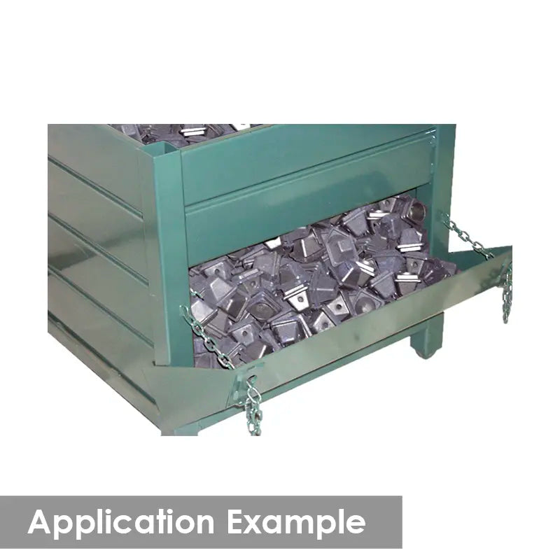 Dispensing and Stackable Storage Container, 36"x44"x24"