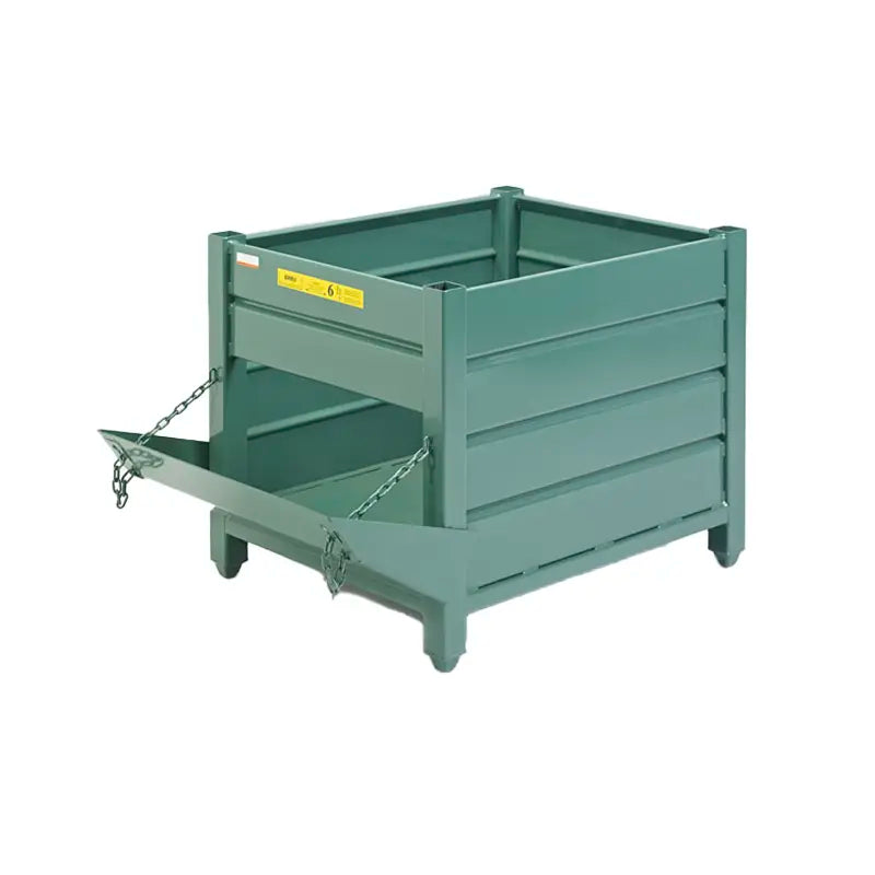 Dispensing and Stackable Storage Container, 40"x48"x24"
