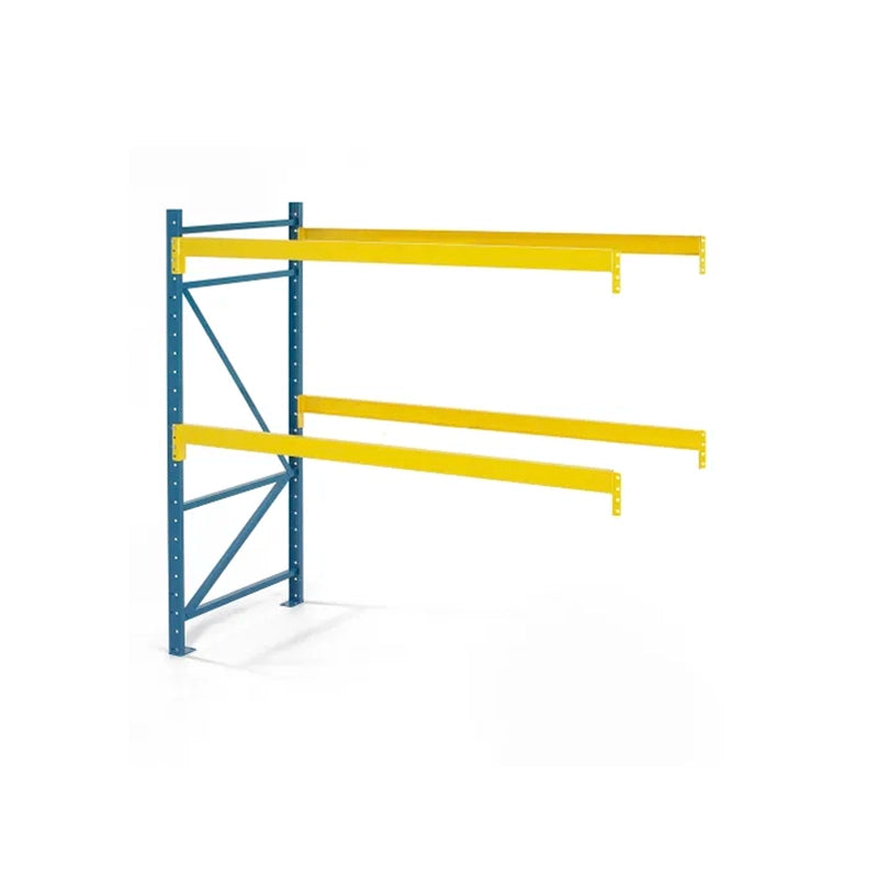 96"W x 48"D x 192"H Structural Add-On Pallet Rack Kit | 5460 lb Capacity Per Level