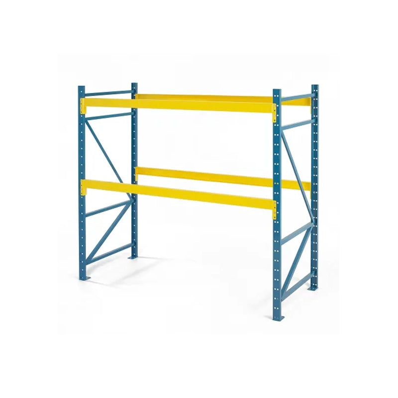 96"W x 48"D x 192"H Structural Starter Pallet Rack Kit | 5460 lb Capacity Per Level