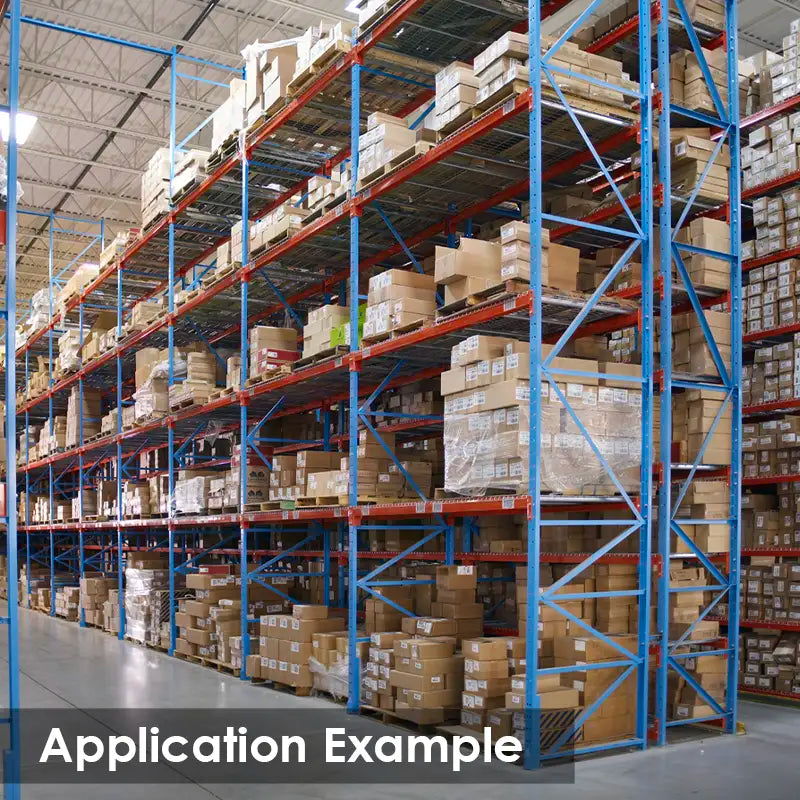 96"W x 48"D x 192"H Structural Starter Pallet Rack Kit | 5460 lb Capacity Per Level