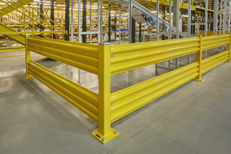How Guard Railing Protects Businesses from Expensive Forklift Injuries and Damages
