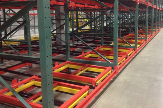 Everything You Need to Know About Push Back Pallet Rack Systems