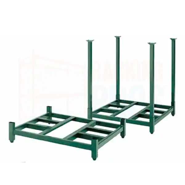 Open-Deck Portable and Stackable Steel Racks – Racking Pros