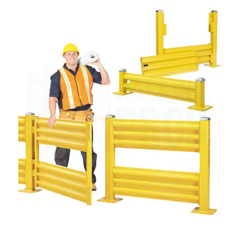 Storage Rack Guard Rail Racking Pros - Your #1 Resource for Pallet Rack & Industrial Storage