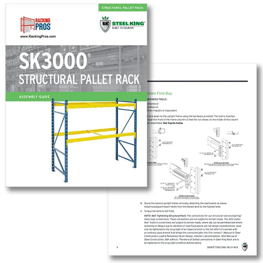 Pallet Rack and Guard Rail Installation Manuals – Racking Pros